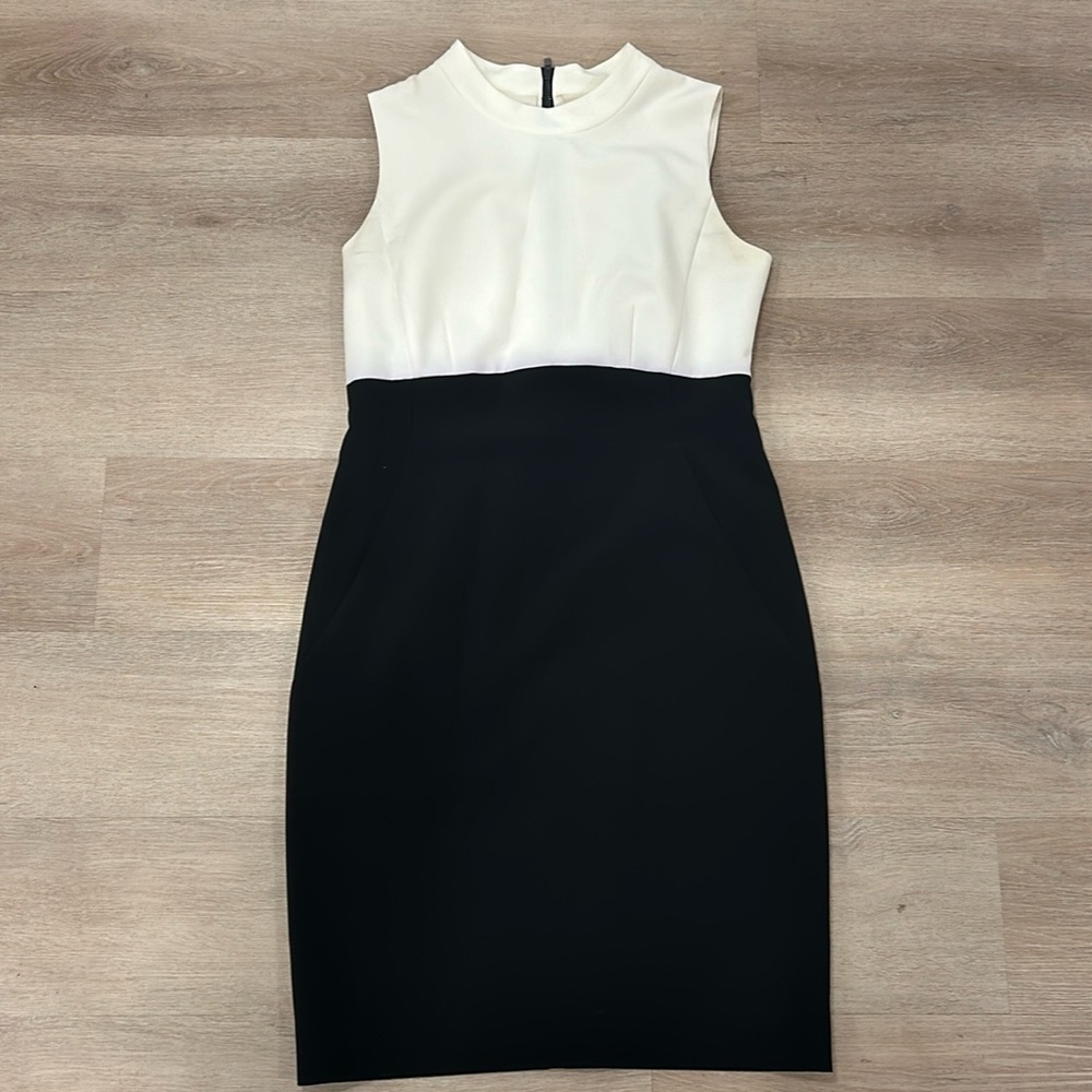 Black and white dress